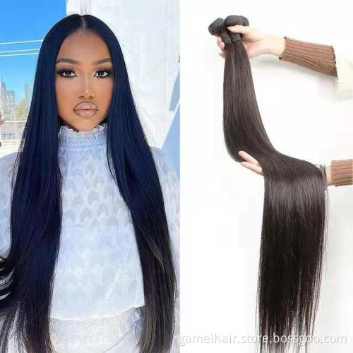 100% natural cuticle aligned wholesale virgin raw  hair Brazilian hair bundles Cuticle Aligned  Virgin Hair Vendors